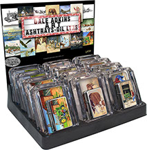 Dale Adkins Americana Farms Ashtrays and Victor Pocket Oil Lighter Combo 12 pc Display