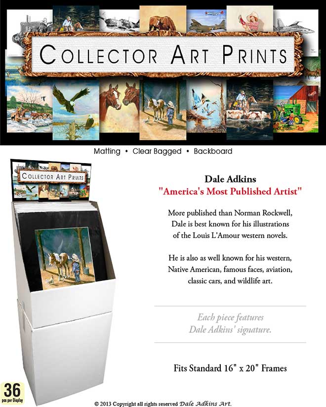 Dale Adkins Collector Art Prints