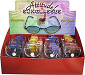 Attitude Sunglasses Display 16 pcs