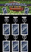 Dallas Football Acrylic Frame Keychain / Key Ring Display Easel 24 pc