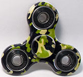 Designer Hand Fidget Spinners - Flames - Fire, Candy Sprinkles, Camouflage