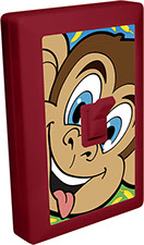 Monkey Cartoon LED Night Light Wall Switch Item 110580ANIMALTOON