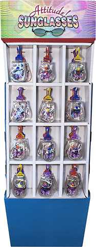 Attitude Sunglasses Floor Display 48 pcs