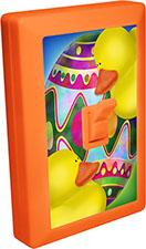 Easter Duck - 6 LED Night Light Wall Switch Item 110580EASTER