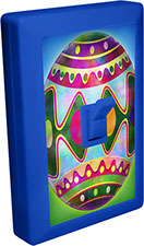 Easter Egg #02 - 6 LED Night Light Wall Switch Item 110580EASTER